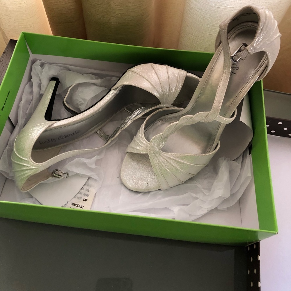 Silver heels